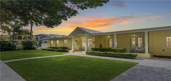 13000 Coronado Dr , North Miami Biscayne Park Florida, 33181 | Spectacular Single Family Home