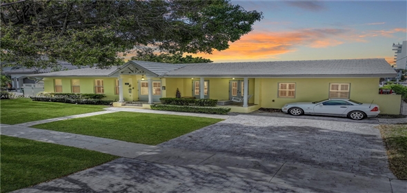 13000 Coronado Dr , North Miami Biscayne Park Florida, 33181 | Spectacular Single Family Home