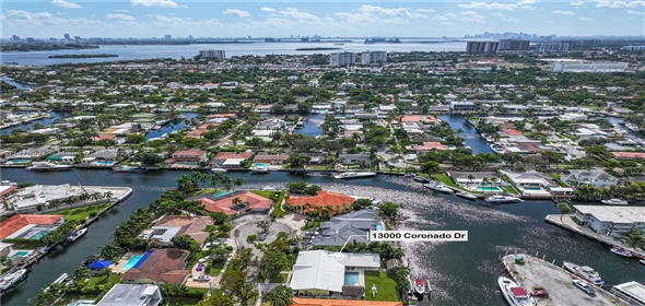 13000 Coronado Dr , North Miami Biscayne Park Florida, 33181 | Spectacular Single Family Home