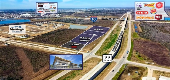 SWC I-10 East and Grand Parkway Baytown Texas, 77523 | Splendid Commercial Land