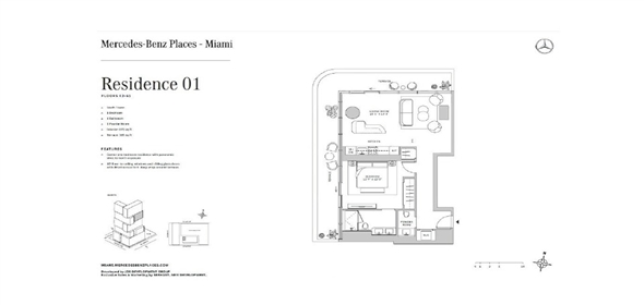 1133 SW 2nd Ave Miami Florida, 33130 | Luxury Apartments in Mercedes Benz Miami