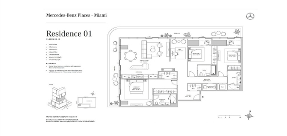 1133 SW 2nd Ave Miami Florida, 33130 | Luxury Apartments in Mercedes Benz Miami