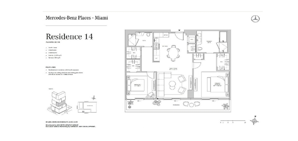 1133 SW 2nd Ave Miami Florida, 33130 | Luxury Apartments in Mercedes Benz Miami