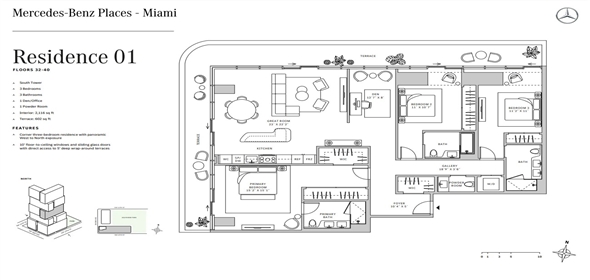 1133 SW 2nd Ave Miami Florida, 33130 | Luxury Apartments in Mercedes Benz Miami