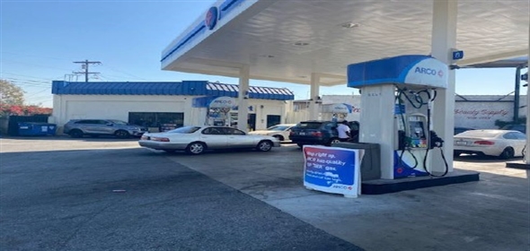 7600 S Western Ave, Los Angeles California, 90047 | Arco Direct Gas Station and Property