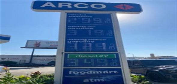 7600 S Western Ave, Los Angeles California, 90047 | Arco Direct Gas Station and Property