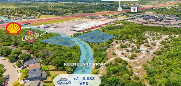 5305-5306 Keeneland Parkway Dallas Texas, 75211 | Convenient Commercial Land