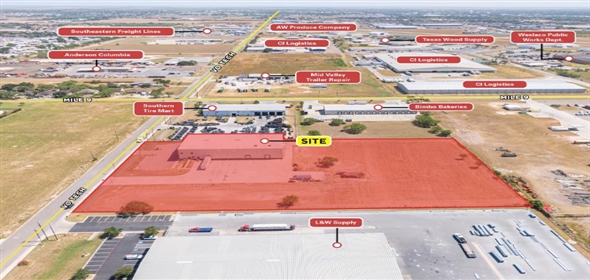 2611 Vo Tech Dr Weslaco Texas, 78599 | Industrial Warehouse