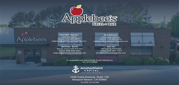 1617 bypass 72 Northeast Greenwood South Carolina, 29649 | Applebee’s