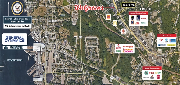 441 Long Hill Rd Groton Connecticut, 06340 | Walgreens | Groton CT.