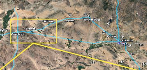 La Paz County 305-21-002 Salome Arizona, 85348 | Splendid Commercial Land