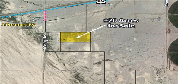 Mcvay Rd Salome Arizona, 85348 | Convenient Commercial Land