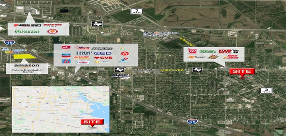 416 State Hwy 3 La Marque Texas, 77568 | Exclusive Land - Single Tenant