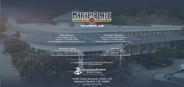 600 Skyline Dr Conway Arkansas, 72032 | MarketPlace Grill