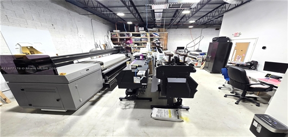 11905 NW 35th St Coral Springs Florida, 33065 | PRINT BUSINESS INCLUDING EQUIPMENT & REAL ESTATE