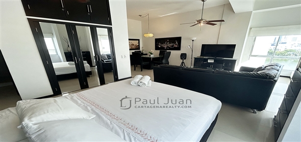 Almirante Brion Avenue # 3-109, Cartagena  Bolivar, 130001 | Beautiful studio apartment