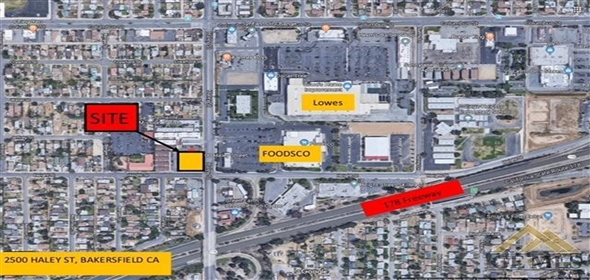 2500 Haley St Bakersfield California, 93305 | Prime Commercial Lot in Bakersfield, CA