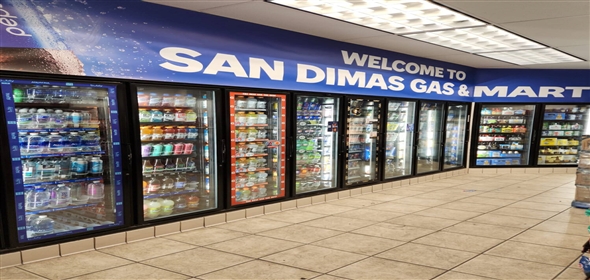 1790 S San Dimas Ave, San Dimas California, 91773 | 76 Gas Station and Property