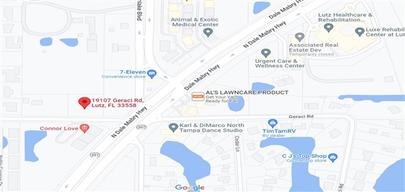 19107 Geraci Road Lutz Florida, 33548 | Vacant Land zoned BPO for Professional/Medical Office at N Dale Mabry & Geraci Rd-Lutz FL