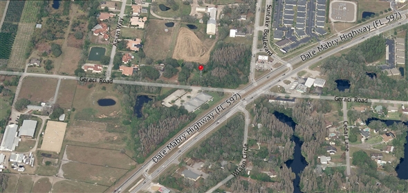 19107 Geraci Road Lutz Florida, 33548 | Vacant Land zoned BPO for Professional/Medical Office at N Dale Mabry & Geraci Rd-Lutz FL