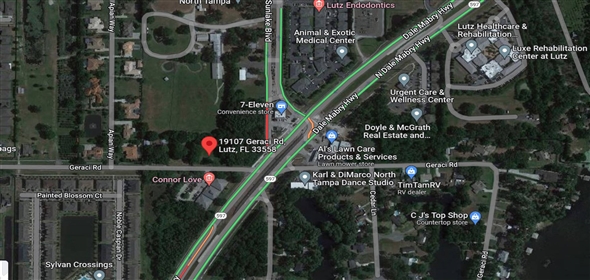 19107 Geraci Road Lutz Florida, 33548 | Vacant Land zoned BPO for Professional/Medical Office at N Dale Mabry & Geraci Rd-Lutz FL