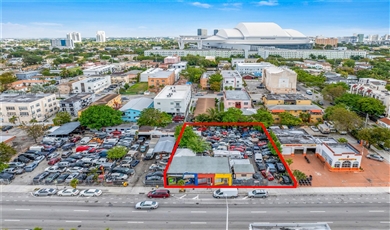 1527 W Flagler St Miami Florida, 33135 | Convenient Commercial Lot