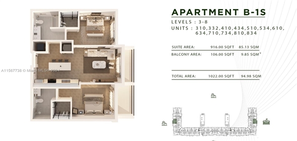 12640 NE 12th Ave # 648 North Miami Florida, 33161 | Beautiful Apartment