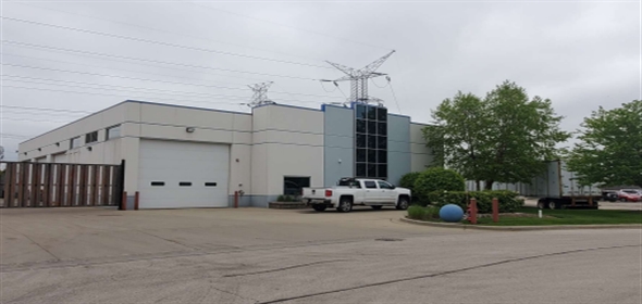 555 Exchange Ct Wheeling Illinois, 60090 | Contractor Building and Storage Yard Zoned