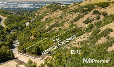 1390 Canyon Creek Dr Bountiful Utah, 84010 | Bountiful Canyon Residential Land