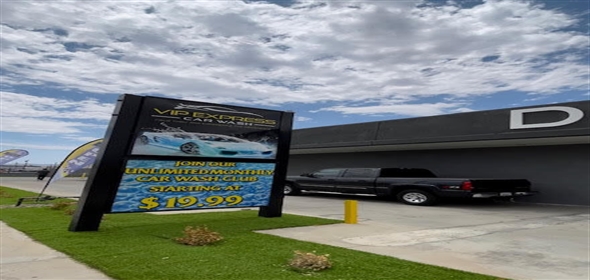 44267 Division Street, Lancaster California, 93535 | VIP Express Car Wash and Car Care Center