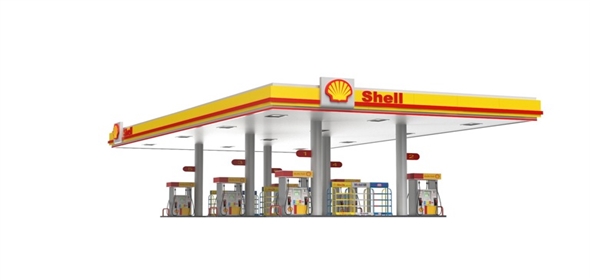 1661 W Ave K, Lancaster California, 93534 | Shell Gas Station Business and Property Green Pastures Dairy Drive Thru