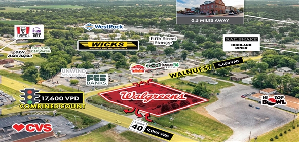 110 Walnut St Highland Illinois, 62249 | Walgreens – Highland IL.