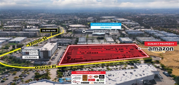 850 Showroom Pl Chula Vista California, 91914 | Amazon Leased Parking Lot – Chula Vista, CA