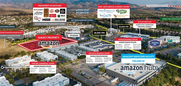 850 Showroom Pl Chula Vista California, 91914 | Amazon Leased Parking Lot – Chula Vista, CA