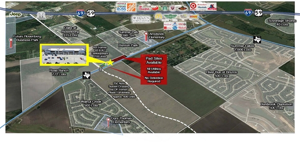 Bryan & FM 2977th Road, Rosenberg Texas, 77469 | Splendid Commercial Land