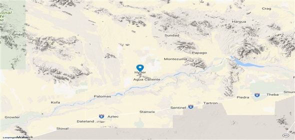 Hyder Rd Yuma Land Dateland Arizona, 85333 | Splendid Commercial Land