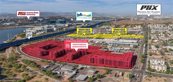 1035 E Curry Rd & 1050 E Gilbert Rd Tempe Arizona, 85280 | Tempe Redevelopment Opportunity Zone