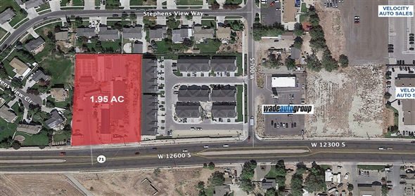 762 West 12300 South Draper Utah, 84020 | Convenient Commercial Land