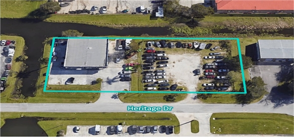 6900 Heritage Dr, Fort Pierce Florida, 34952 | Two Unit Warehouse with Outdoor Storage Land