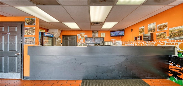 OPA-LOCKA Miami Florida, 33054 | Take Out Restaurant With Walk Style Kitchen