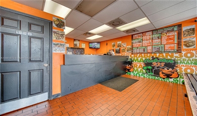 OPA-LOCKA Miami Florida, 33054 | Take Out Restaurant With Walk Style Kitchen