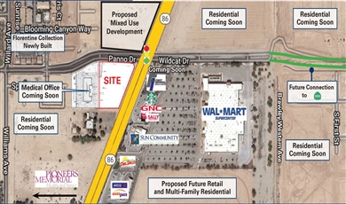 Panno Dr & Hwy Brawley California, 92227 | Commercial Land in Panno Dr & Hwy