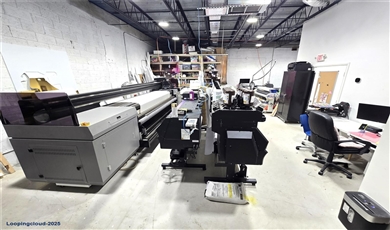 PRINT BUSINESS INCLUDING EQUIPMENT & REAL ESTATE