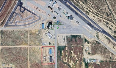 3335-3351 75th St W, Rosamond California, 93560 | Two Buildings Next to Willow Springs International Raceway