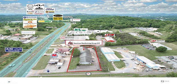 4521 Bristol Hwy Piney Flats Tennessee, 37686 | Johnson City, TN - American Fundraising Group