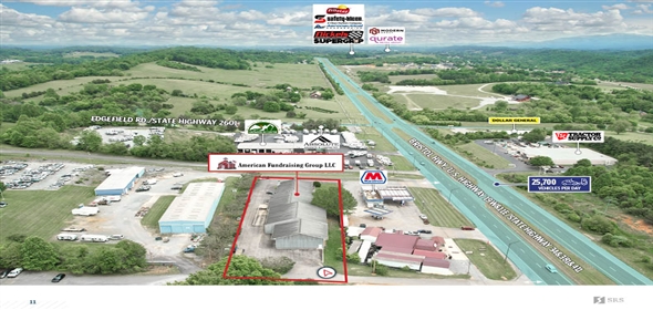 4521 Bristol Hwy Piney Flats Tennessee, 37686 | Johnson City, TN - American Fundraising Group