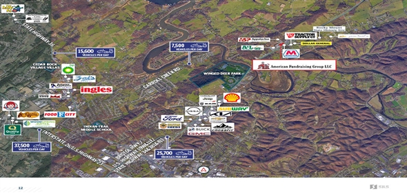 4521 Bristol Hwy Piney Flats Tennessee, 37686 | Johnson City, TN - American Fundraising Group