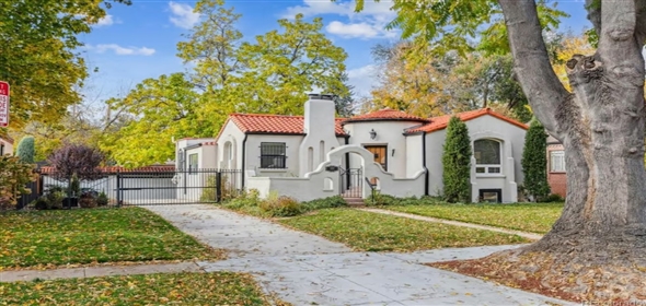 1565 Hudson Street Denver Colorado, 80220 | Spanish style home in Park Hill