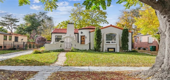 1565 Hudson Street Denver Colorado, 80220 | Spanish style home in Park Hill