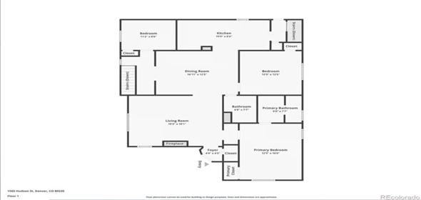1565 Hudson Street Denver Colorado, 80220 | Spanish style home in Park Hill